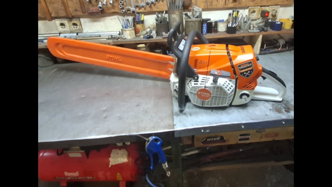 Stihl MS 881 kerázás.. - YouTube