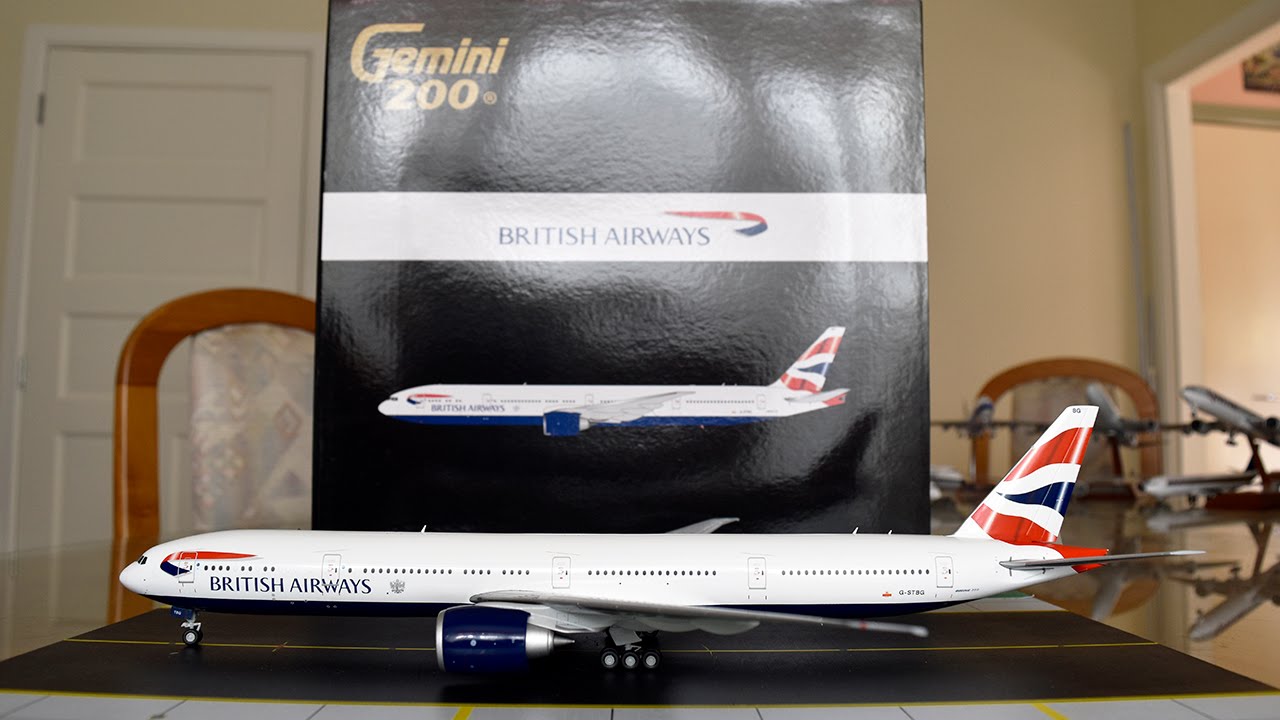 Gemini Jets 1:200 British Airways 777-300ER Unboxing and Review