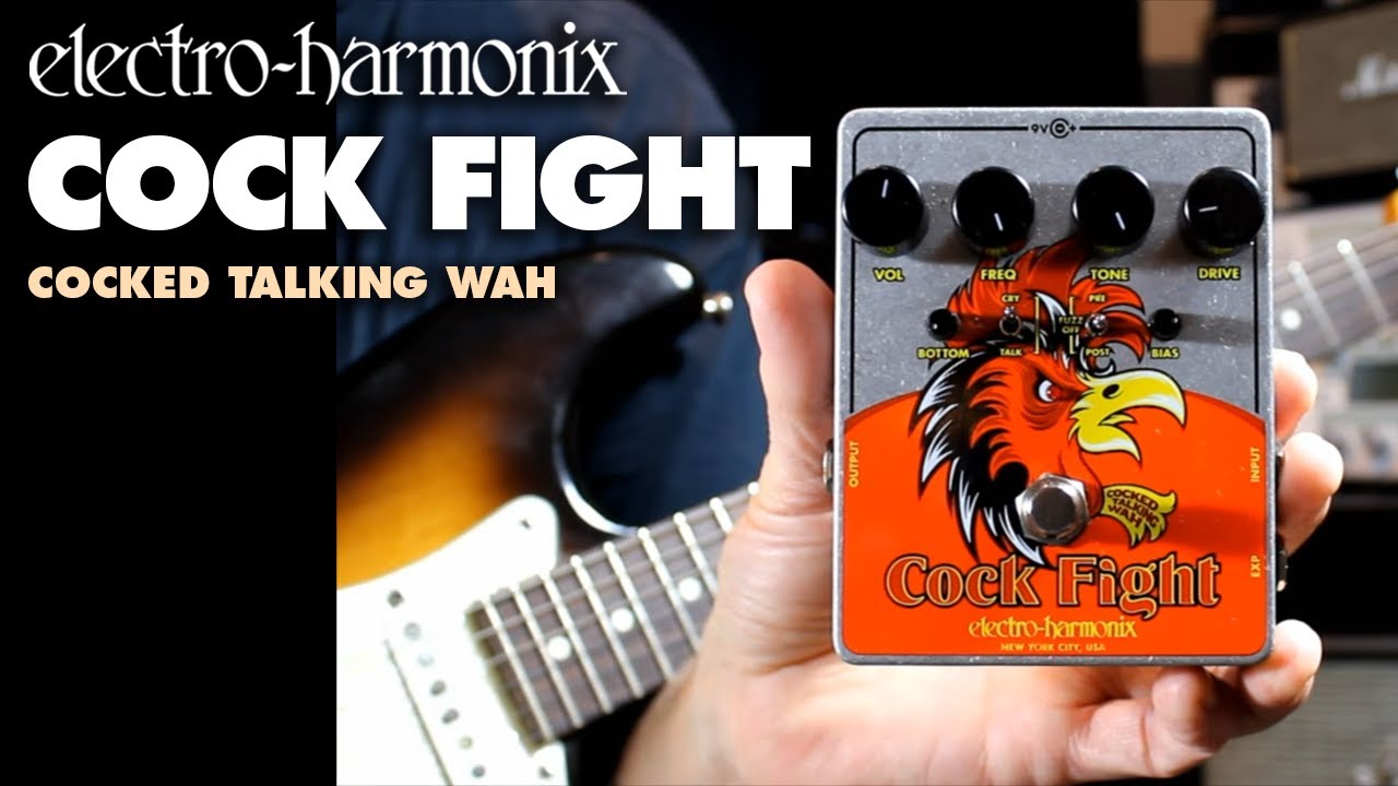 Electro-Harmonix Cock Fight Cocked Talking Wah Pedal (Demo by Bill