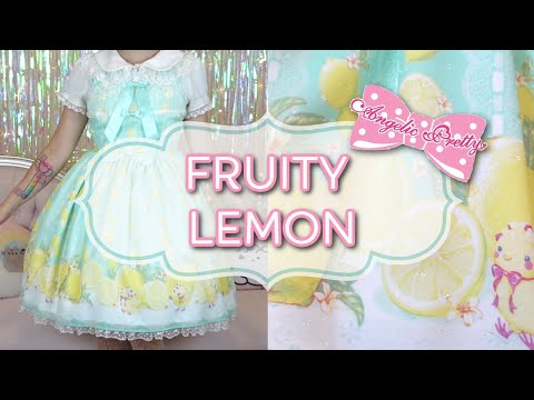 Angelic Pretty FRUITY LEMON Review | Second Hand LOLITA Buying