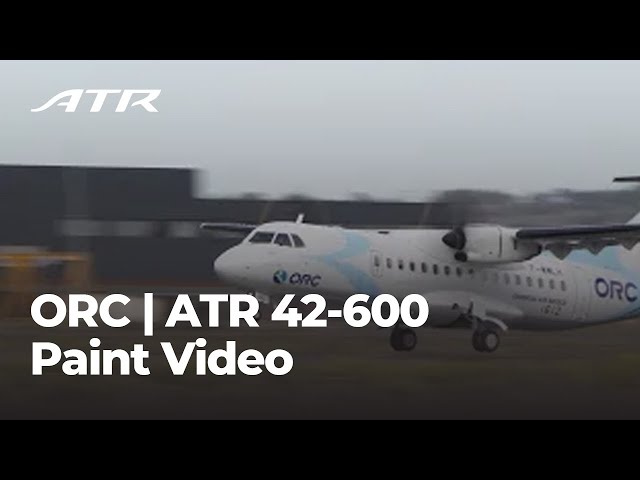ORC | ATR 42-600 | Paint Video - YouTube