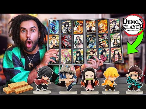Opening ENTIRE CASE RARE HOLO DEMON SLAYER CARDS!! *ULTIMATE DEMON