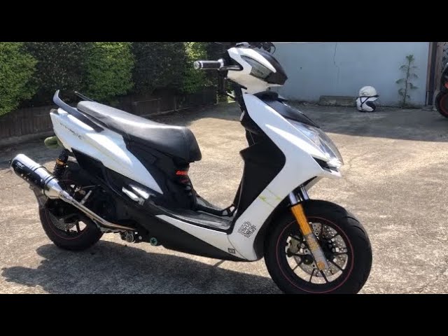 ロンホイ、シグナス4型フルカスタム‼️オリジナル、イエローラインで