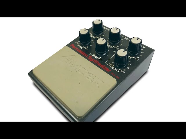 AMDEK PCK-100 / BOSS PC-2 (1984) Analog Drum Synthesizer PART 2