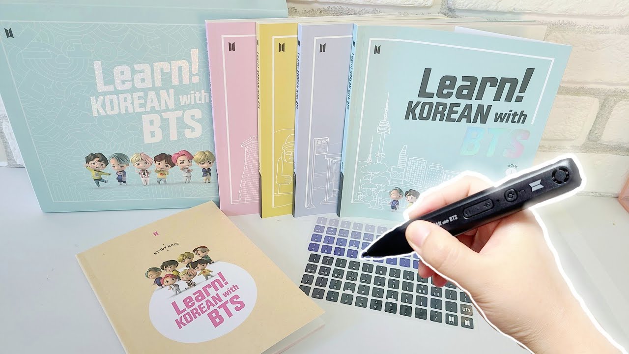 Learn! KOREAN with BTS Book Package - YouTube