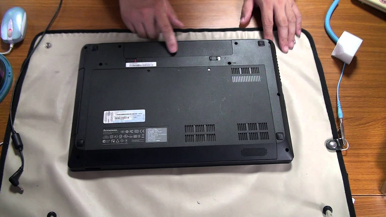 パソコン修理】【LENOVO G580】パソコンが起動しない時の対処法 ①放電