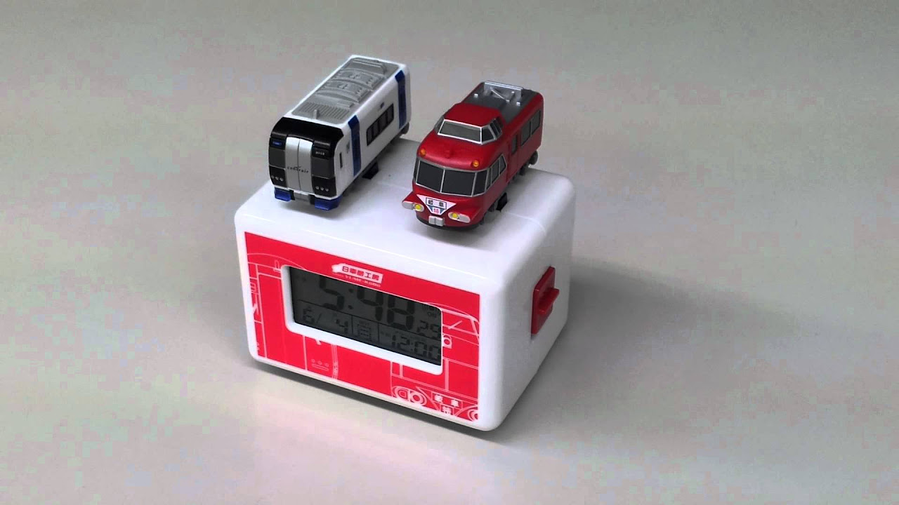 日車夢工房 目覚まし時計メロック名鉄 車内メロディ短 - YouTube
