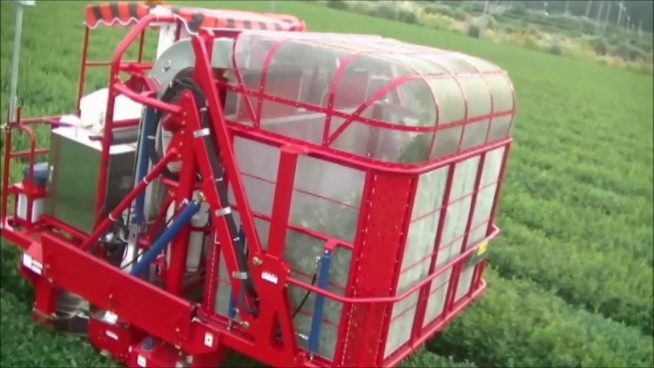 ロボット茶摘採機（鹿児島県農業開発総合センター・松元機工・日本計器