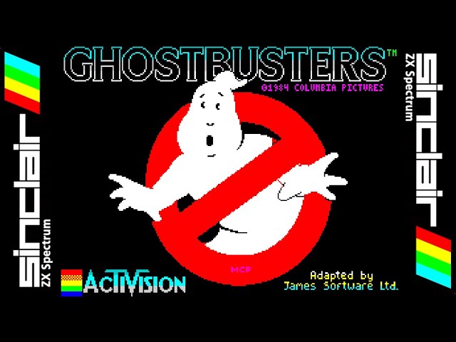 GHOSTBUSTERS 128K (1986) Walkthrough, ZX Spectrum - YouTube