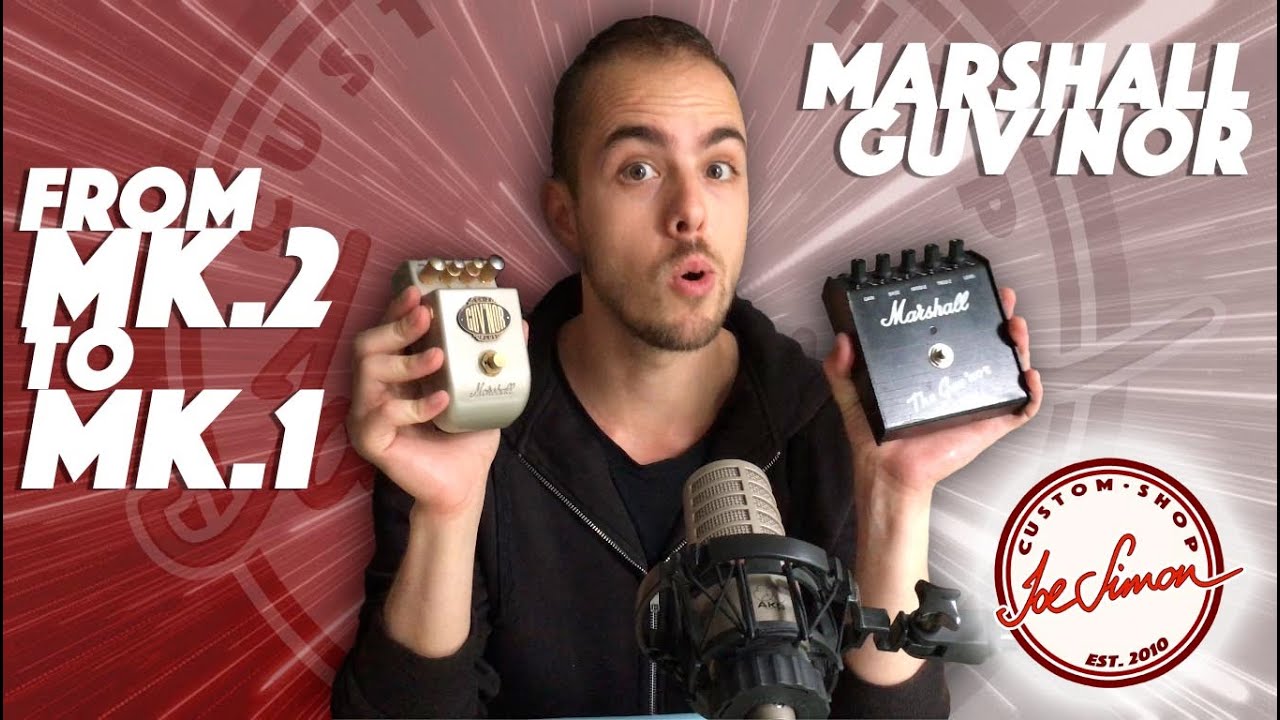 Marshall / Guv'nor （Made in Korea） - YouTube