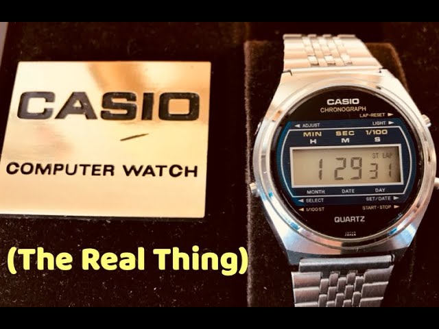 Casio COMPUTER WATCH 60QR-22 - YouTube