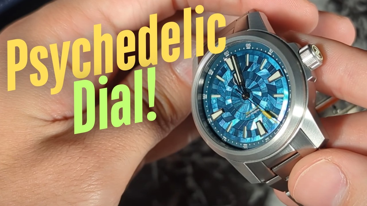 Zelos Aurora Field 38 mm Diver Ti Hammered Nebula, Fumé Purple