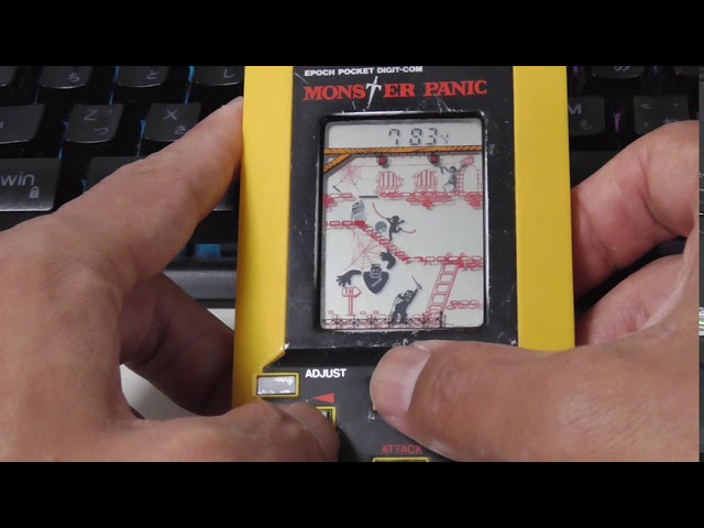 2020.08.05 Epoch LCD Pocket Digit-com Monster Panic 1981 (1714592