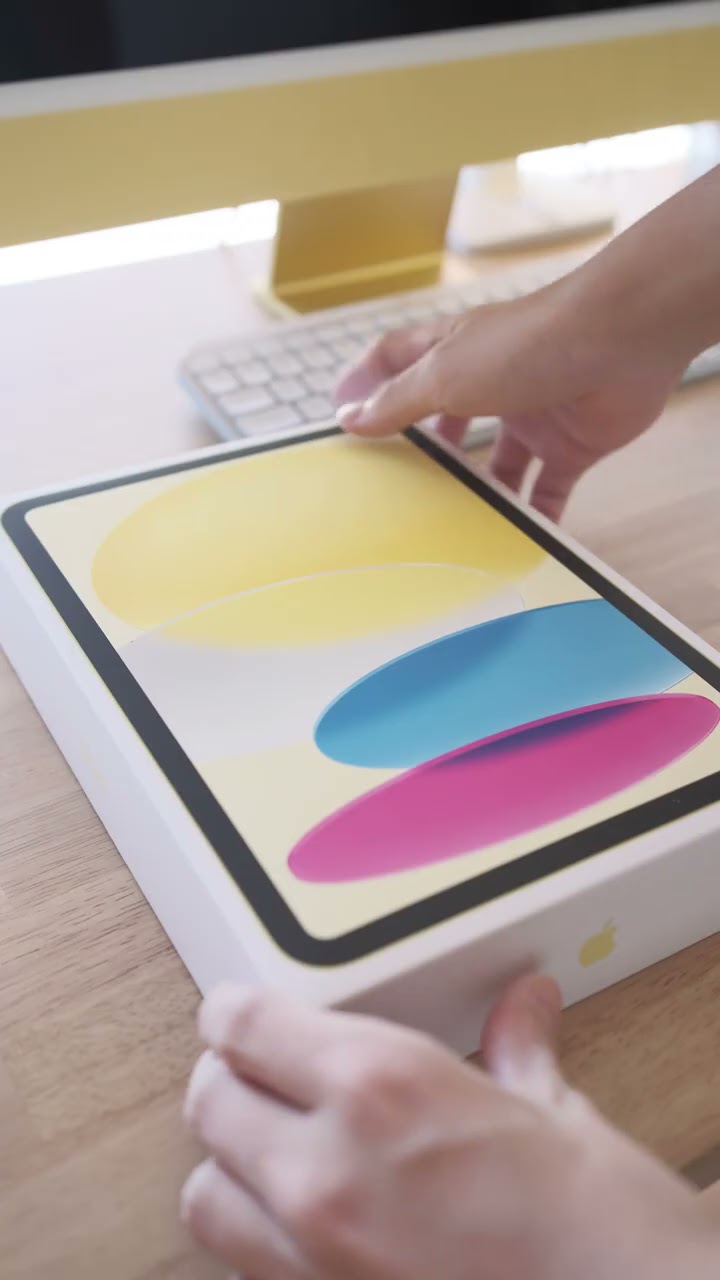 黄色🟡 が映える、iPad (第10世代)を開封！イエロー最高 #shorts - YouTube