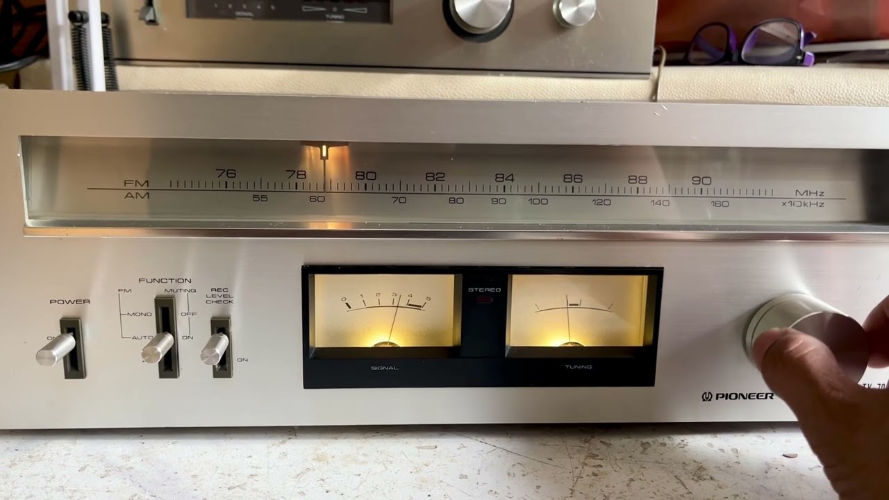 Pioneer TX-7800 Mark II - YouTube