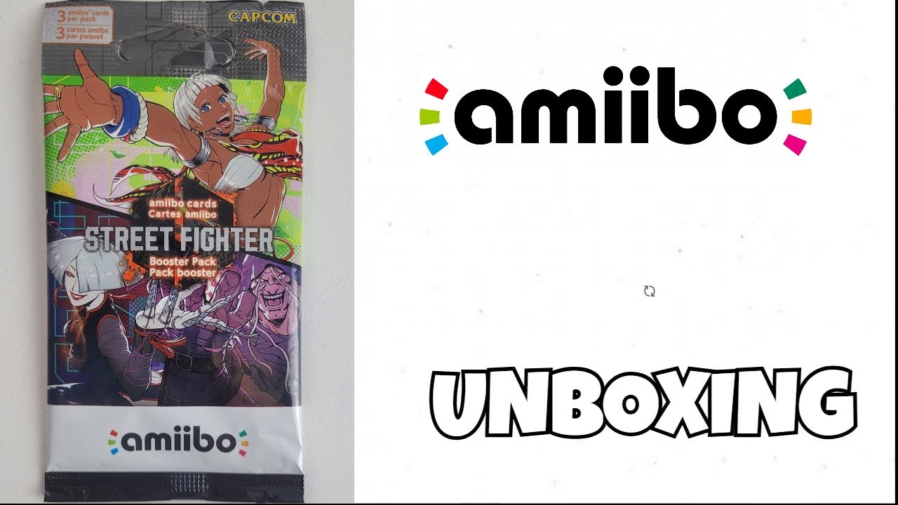 STREET FIGHTER™ 6 - amiibo™ Card BOOSTER PACK UNBOXING - YouTube