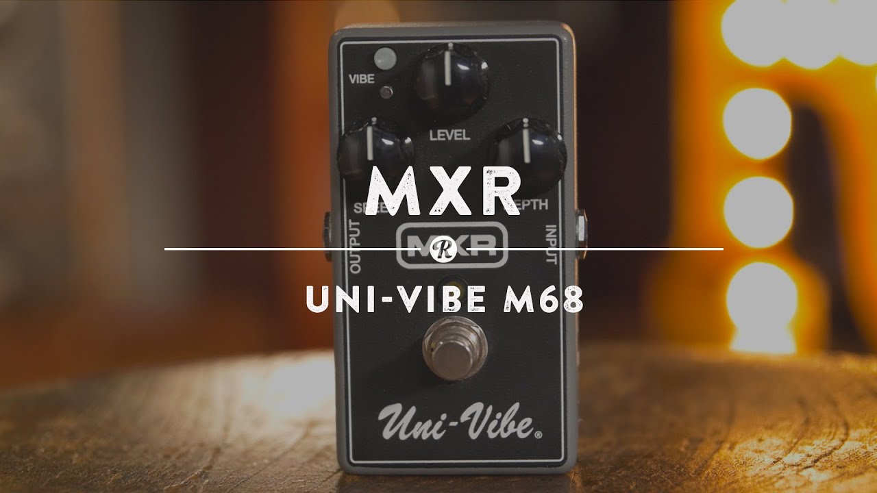MXR Uni Vibe M68 - YouTube