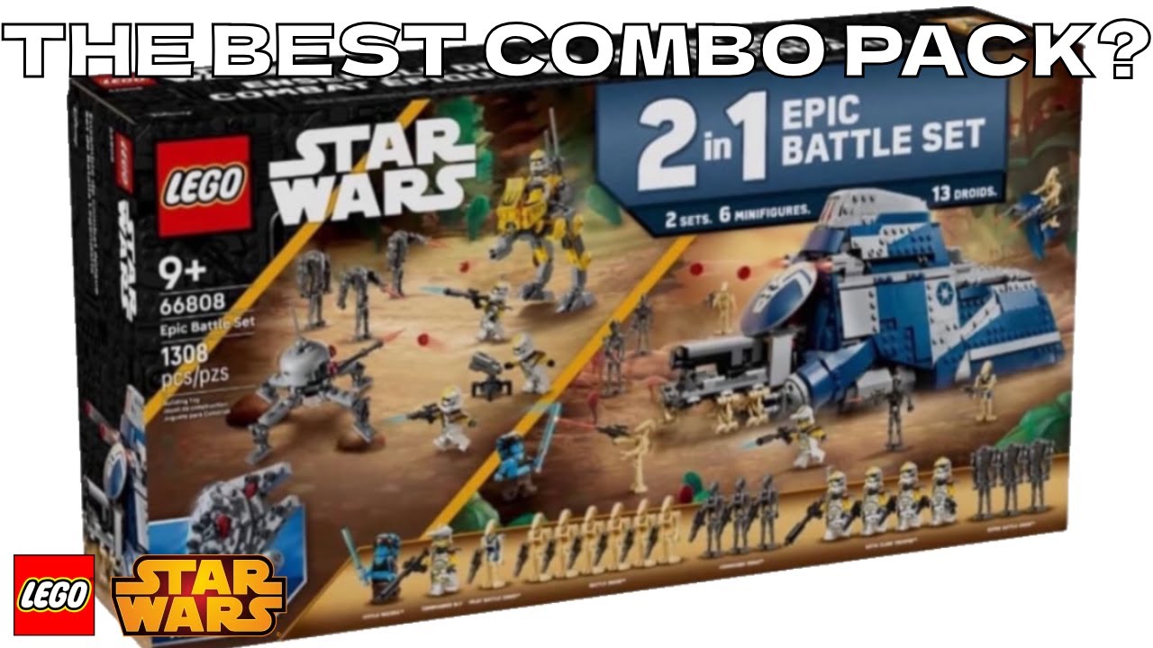Lego Star Wars 2025 Combo Packs! - YouTube