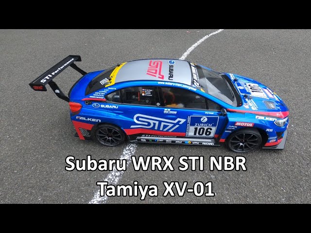 Tamiya Drift XV-01 Subaru WRX STI NBR - YouTube