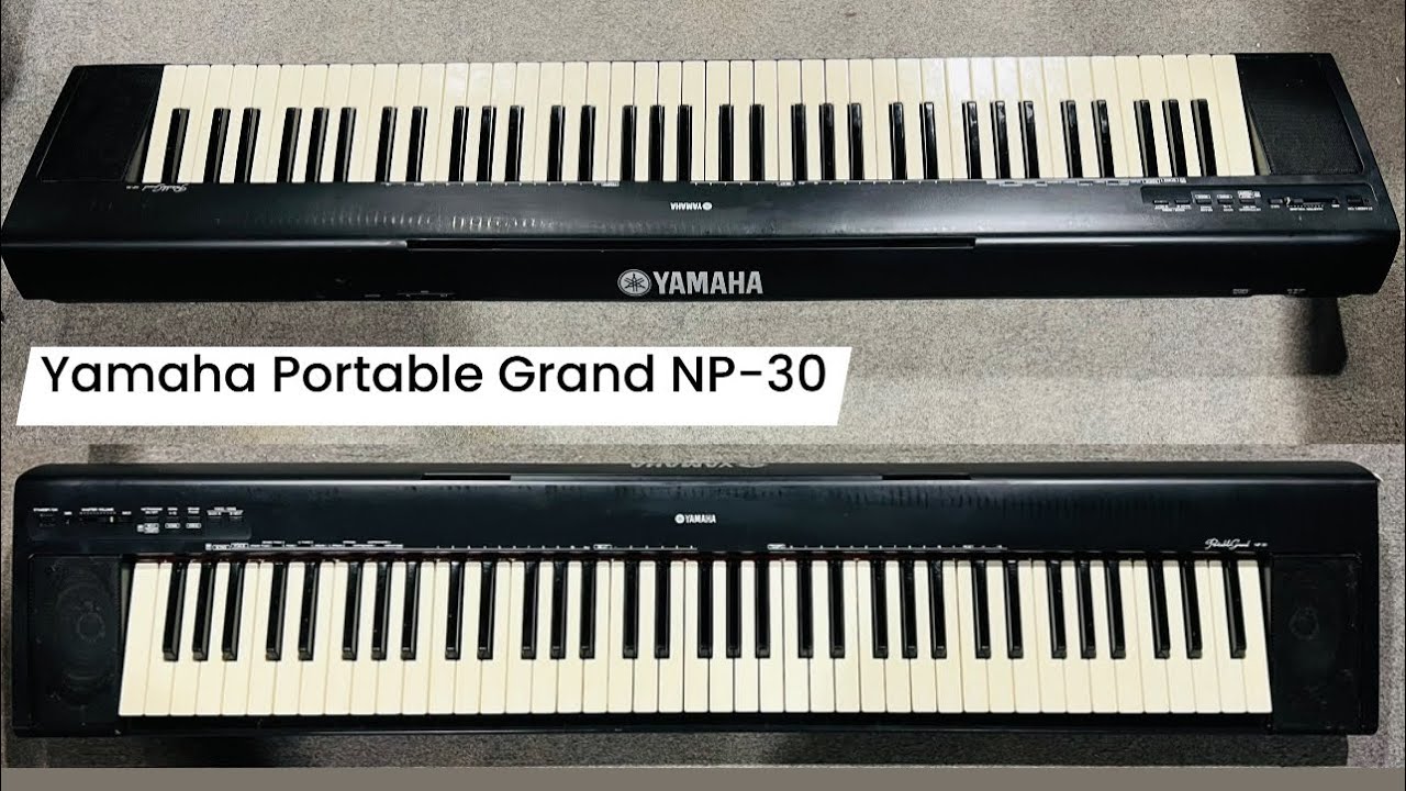 YAMAHA Portable grand NP-30 (4点セット) Yamaha NP-30 | Sweetwater