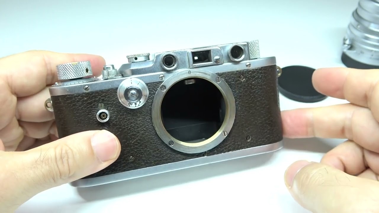LEICA バルナック ライカ Ⅲa 3a 1938年 ドイツ製 - YouTube