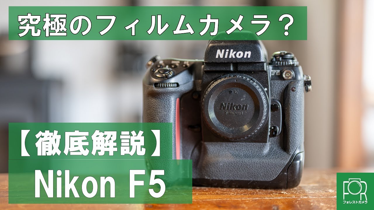 最強フィルムカメラ】カメラ専門店がNikon F5を徹底解説【フラッグ