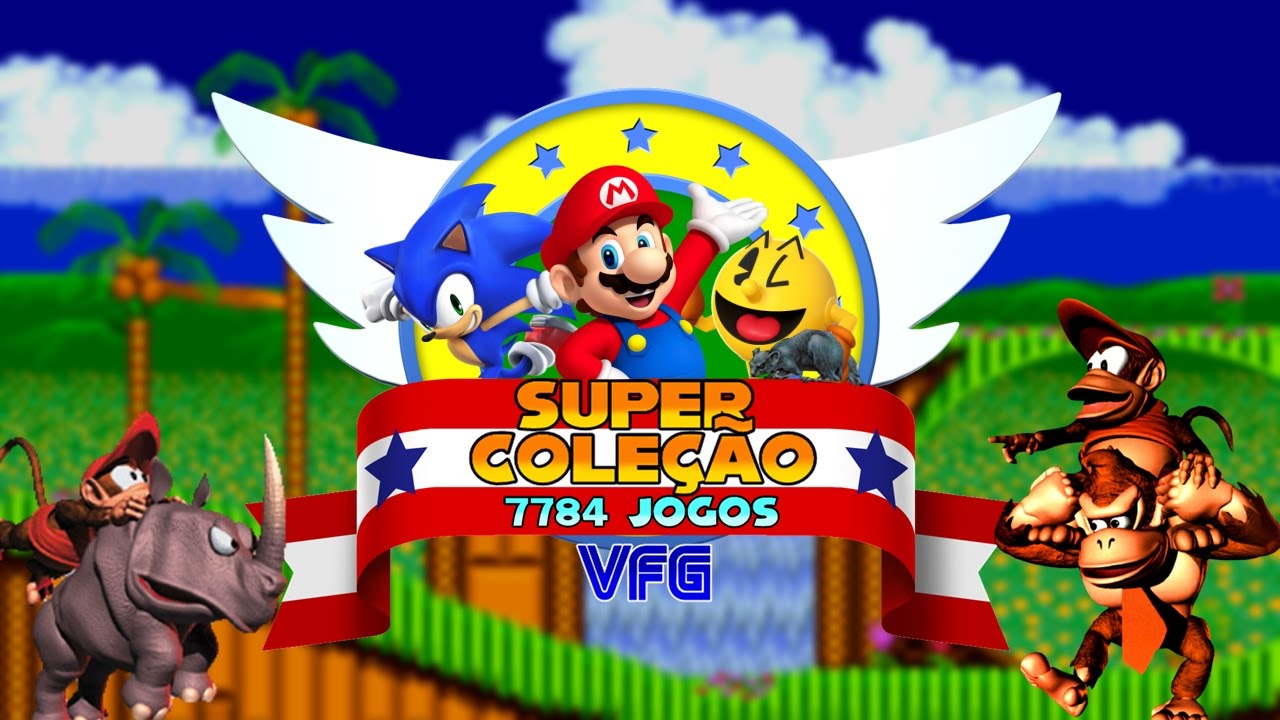 SUPER COLEÇÃO 7784 JOGOS, O DISCO LENDÁRIO DO PS2 - YouTube