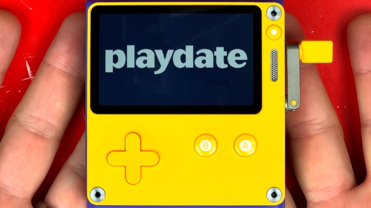 The Panic Playdate Unboxing - YouTube