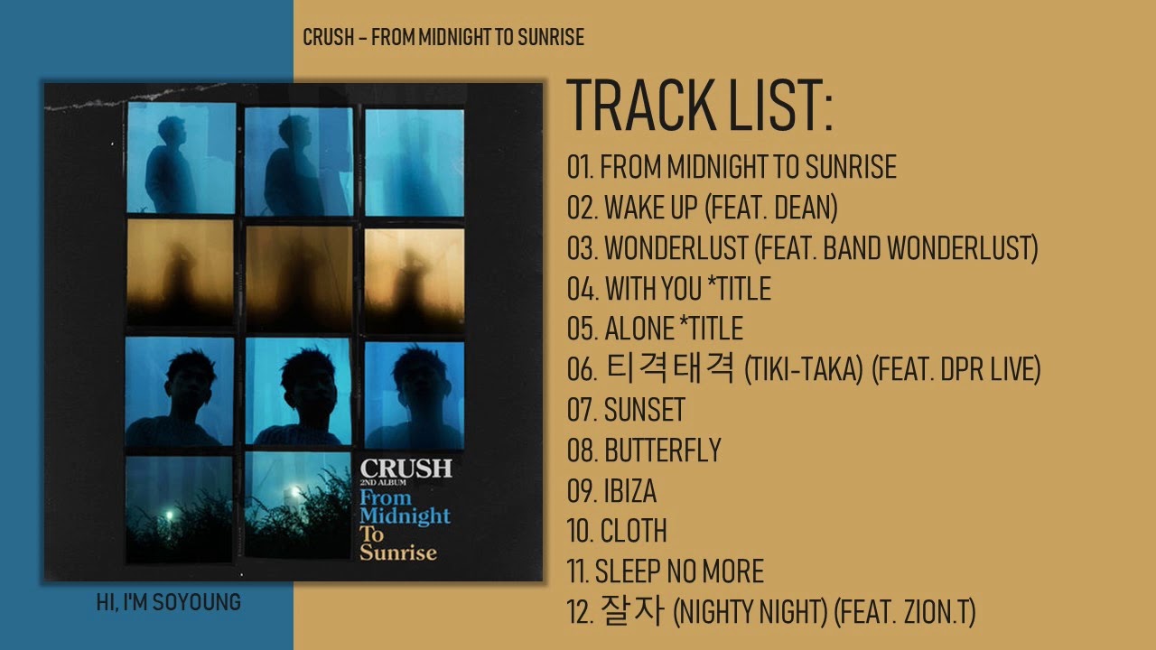 Album] Crush – From Midnight To Sunrise - YouTube