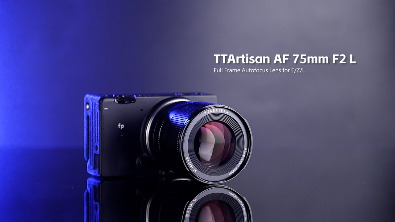 銘匠光学 TTArtisan AF 75mm f/2「E/Z/L/Xマウント」単焦点レンズ