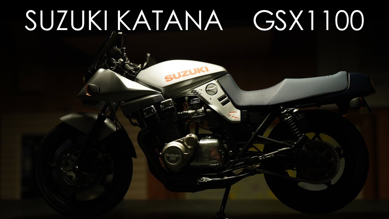 SUZUKI GSX1100S KATANA Tamiya 1/12 scale plastic model [Full Build