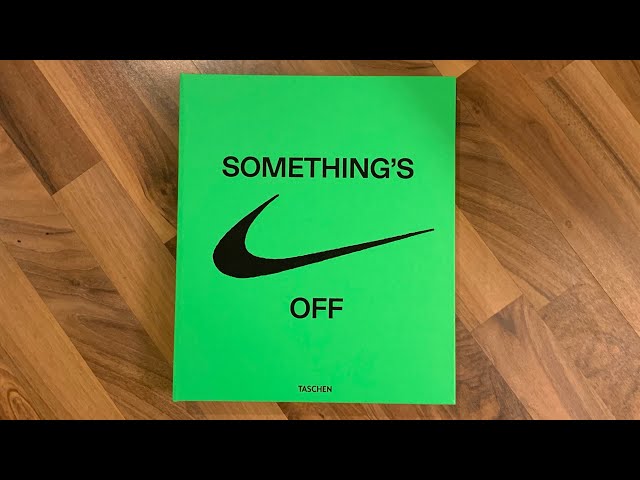 Virgil Abloh X Nike X TASCHEN - ICONS “Something's Off” | Unboxing