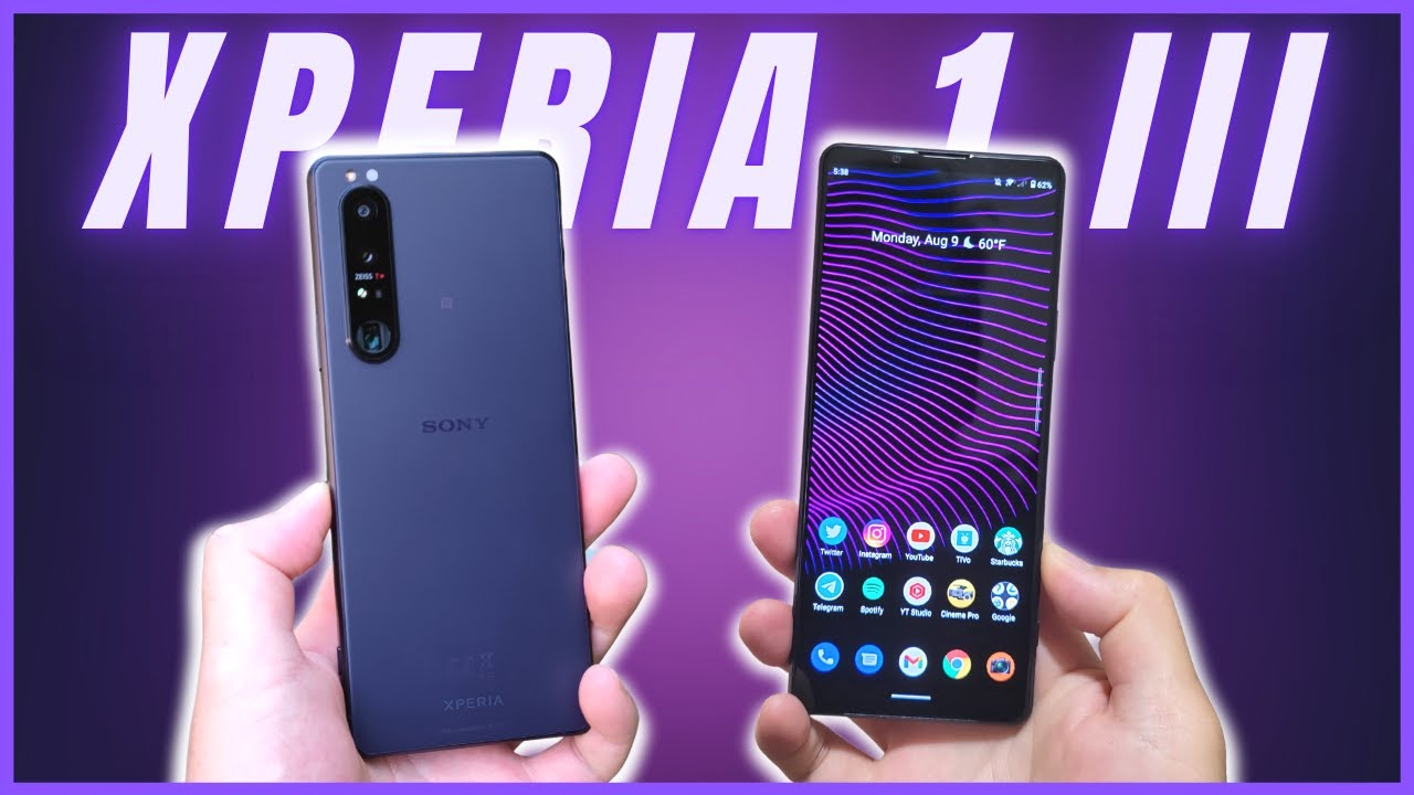 Sony Xperia 1 iii Unboxing and First Look with Camera Samples
