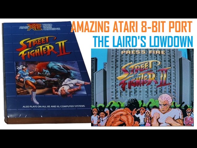 Amazing Atari 8-bit Street Fighter II Port Out Now! - The Laird's