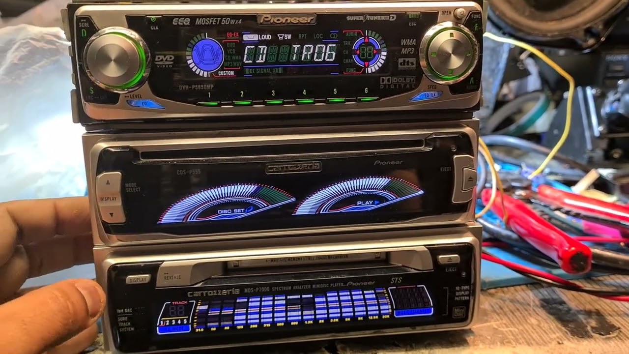 Pioneer MDS-P7000 & CDS-P555 - YouTube
