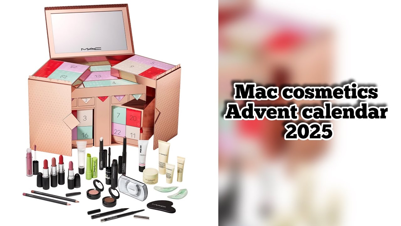 Mac cosmetics advent calendar 2025 opening - YouTube