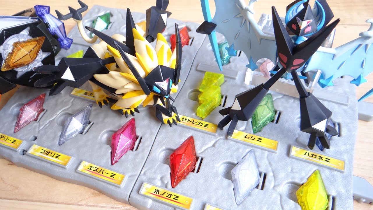 New Z Crystal Set vol.1-3 review at once! 15 types of Rotom