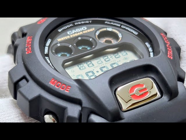 G【DW-6900TR-1JR】SHOCK - YouTube