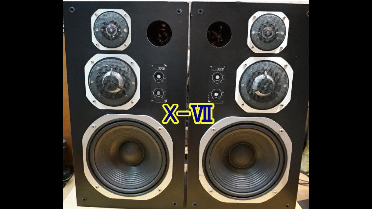 オーディオ CORAL X-Ⅶスピーカーご紹介。 - YouTube