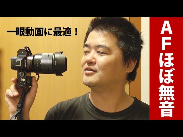 驚異の無音AFでデジイチ動画これ最強！SONY「Vario Tessar T* FE 24