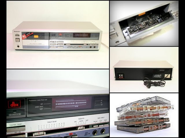 Technics RS-M233X MX Head DBX Stereo Cassette Deck - YouTube