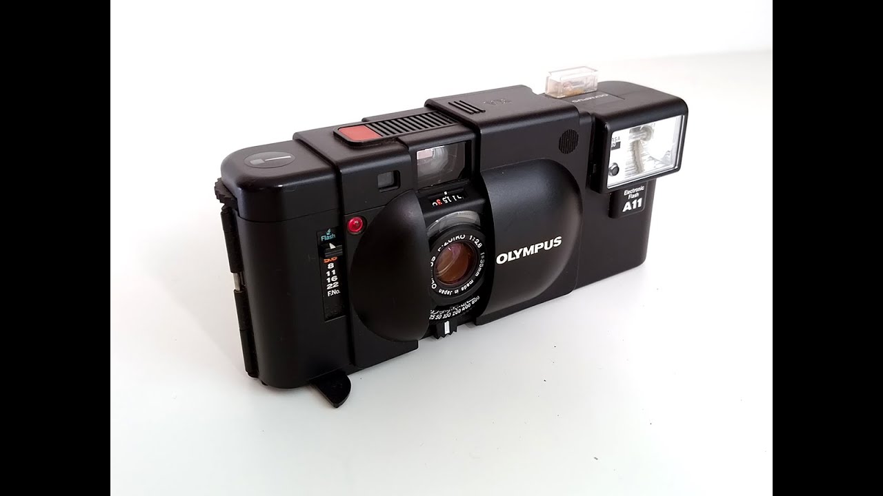 OLYMPUS XA Film Camera with Electric Flash A11 - YouTube