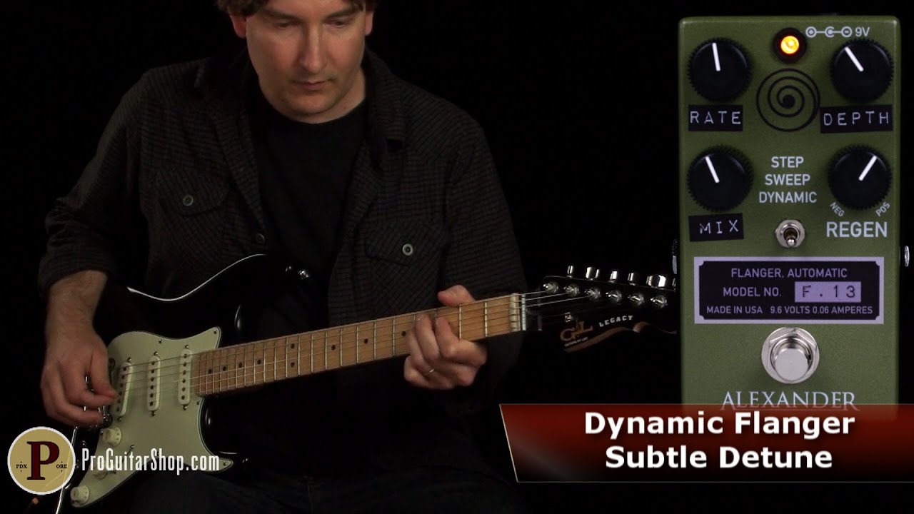 Alexander F.13 Flanger - YouTube