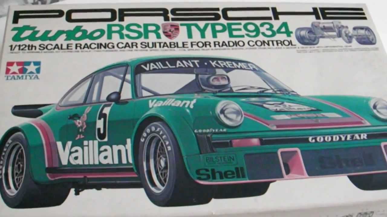 Tamiya Porsche Porsche 934 Turbo RSR - Tamiya's 1st RC - Model
