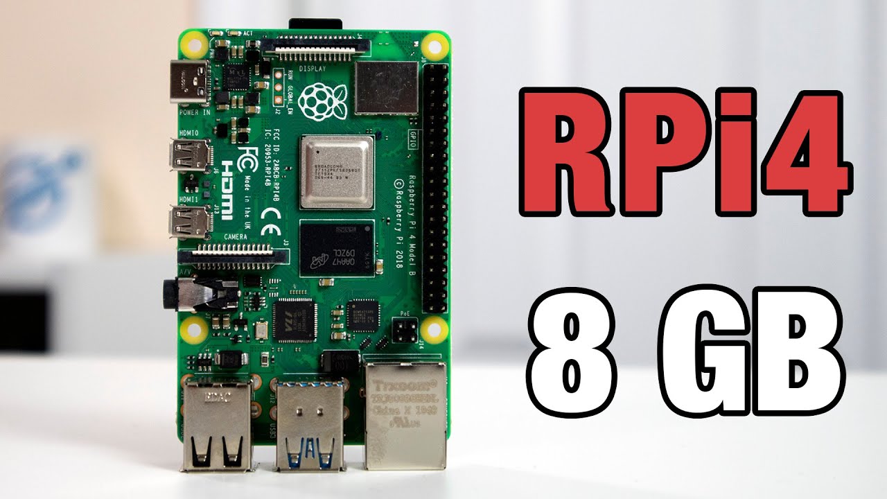 Raspberry Pi 4 8GB Ram First Look - YouTube