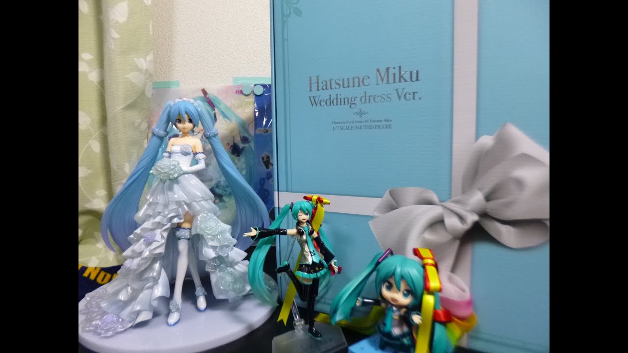 初音ミクとレビュー！】初音ミク ウェディングドレスVer 1/7スケール