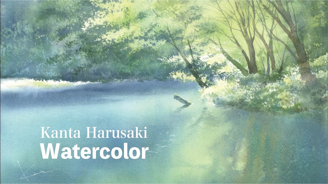 潘麗星さん作の水彩画 潘麗星さん作の水彩画 潘麗星さん作の水彩画 Eng