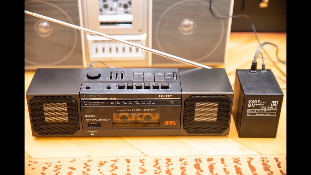 SONY ZX 7 Made In Japan - YouTube