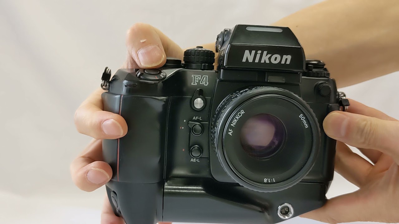 Nikon F4s F4 with MB-21 35mm SLR Film Camera Body SN:26xxx from