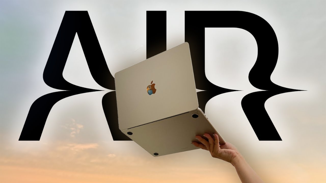先行レビュー】M2 MacBook Airスターライトがやってきた✨💻 - YouTube